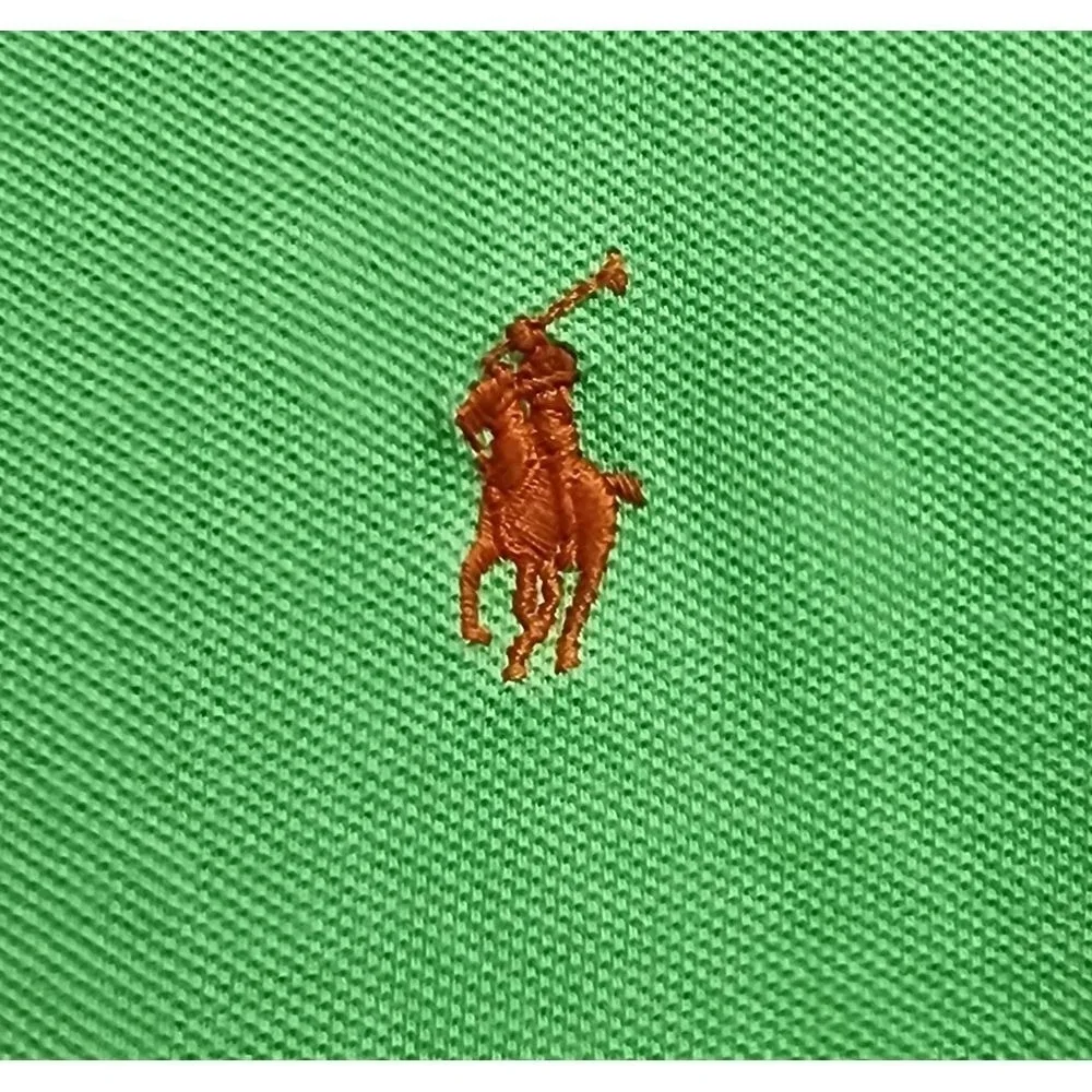 Polo Ralph Lauren Polo Shirt Classic Fit Short Sleeve Green‎ Large